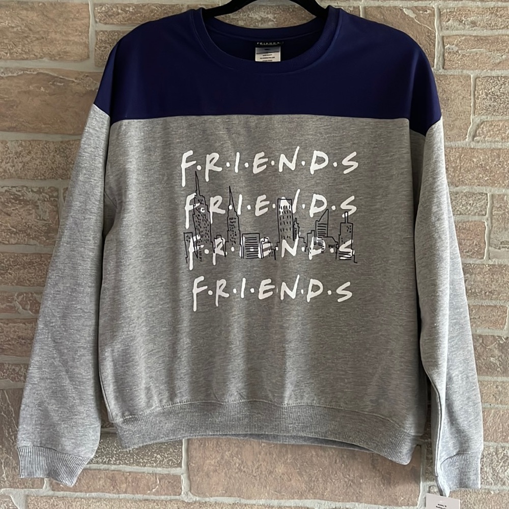 Friends City Skyline Pullover Sweatshirt - Picture 1 of 4